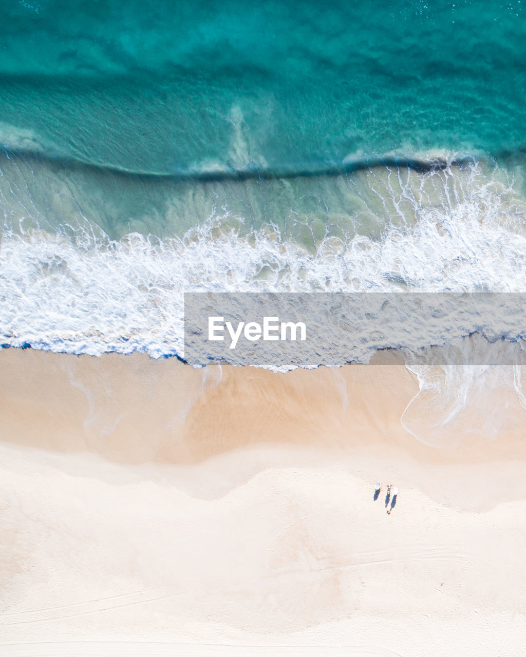 Aerial view of beach