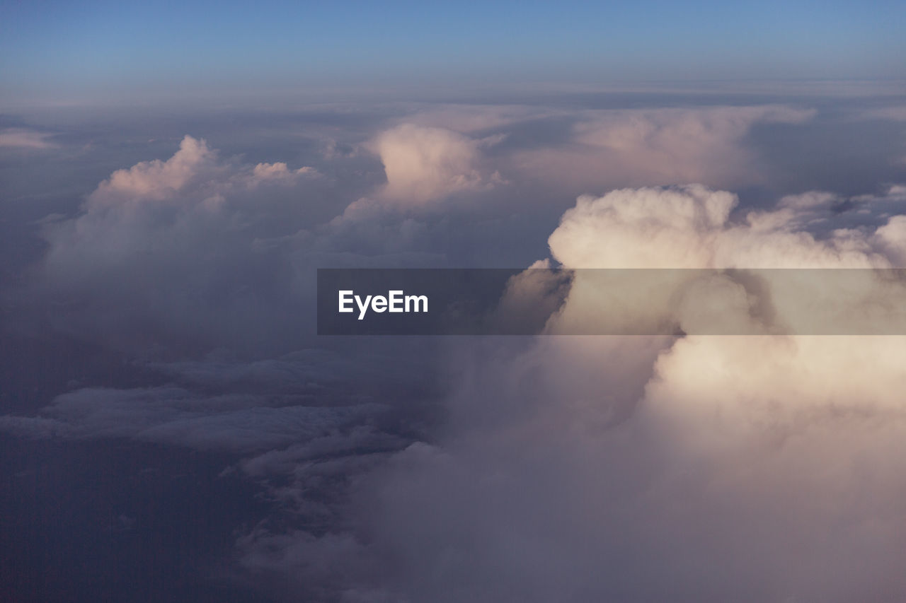 Low angle view of clouds in sky