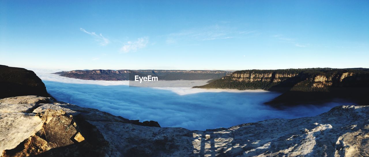 PANORAMIC VIEW OF SEA AGAINST SKY