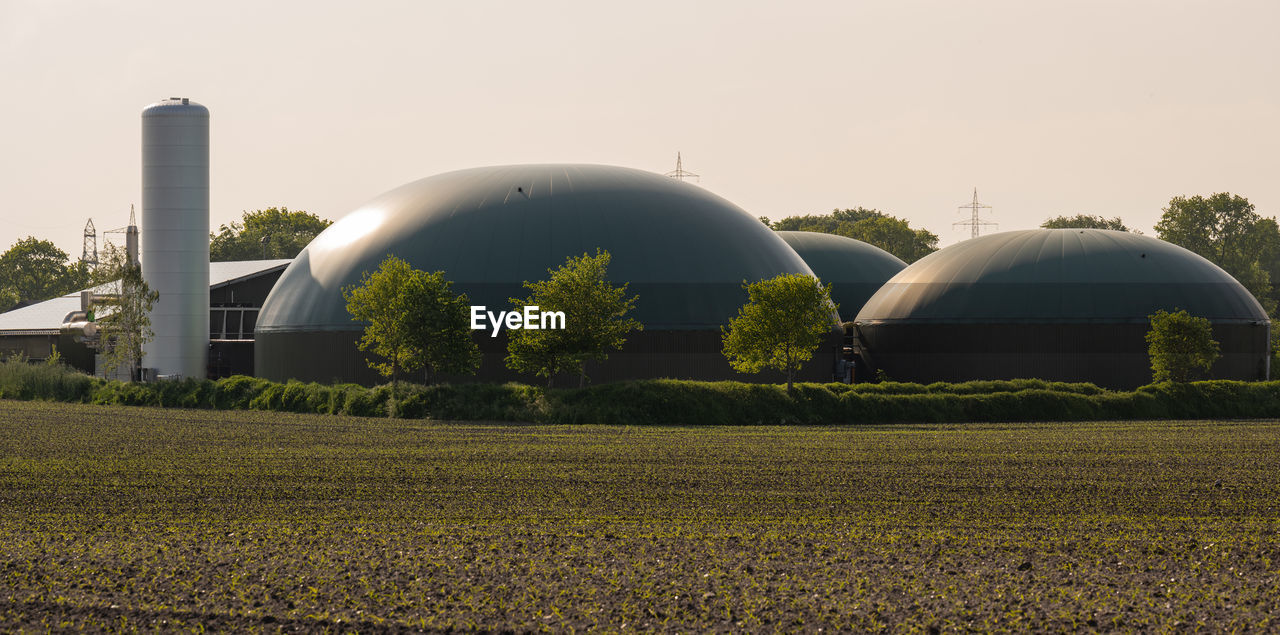 Biogas plant for power generation and energy generation