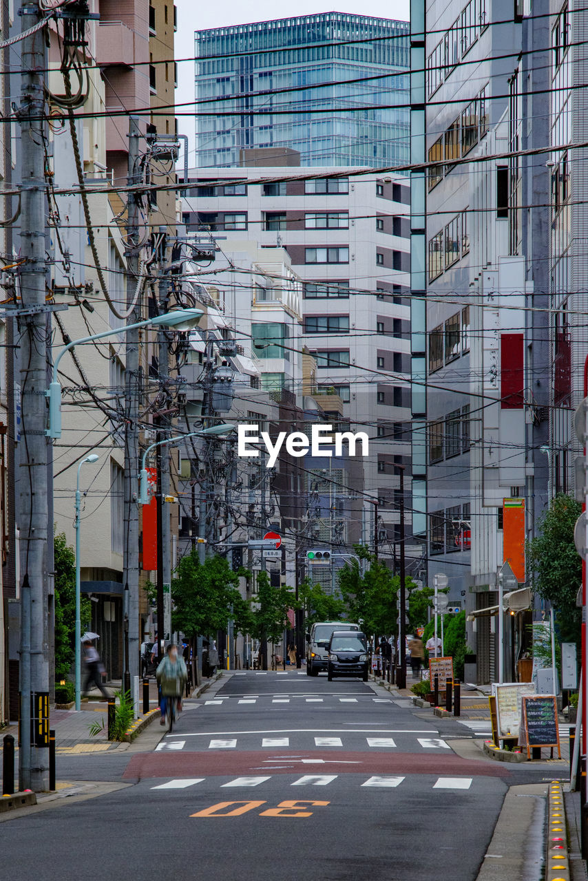 Townscape of kodemma-cho, chuo-ku, tokyo