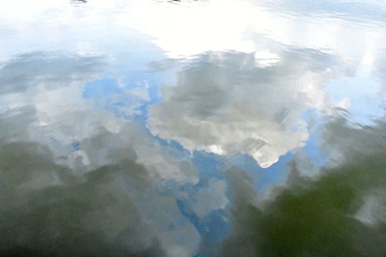 REFLECTION OF CLOUDS IN SKY