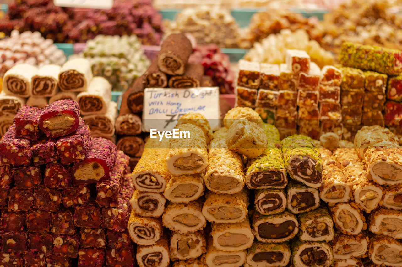 Traditional turkish desserts