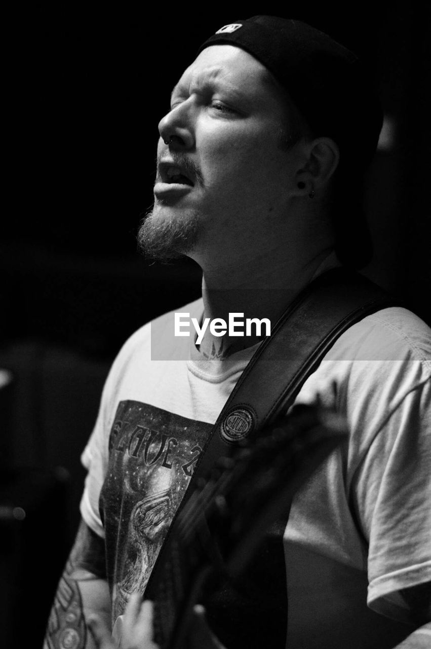 Man playing guitar