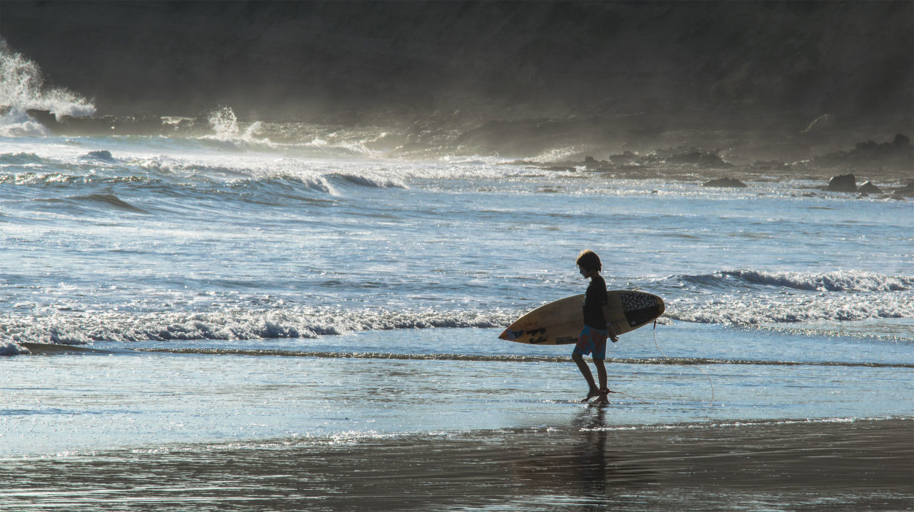 SCENIC VIEW OF SEA WAVES