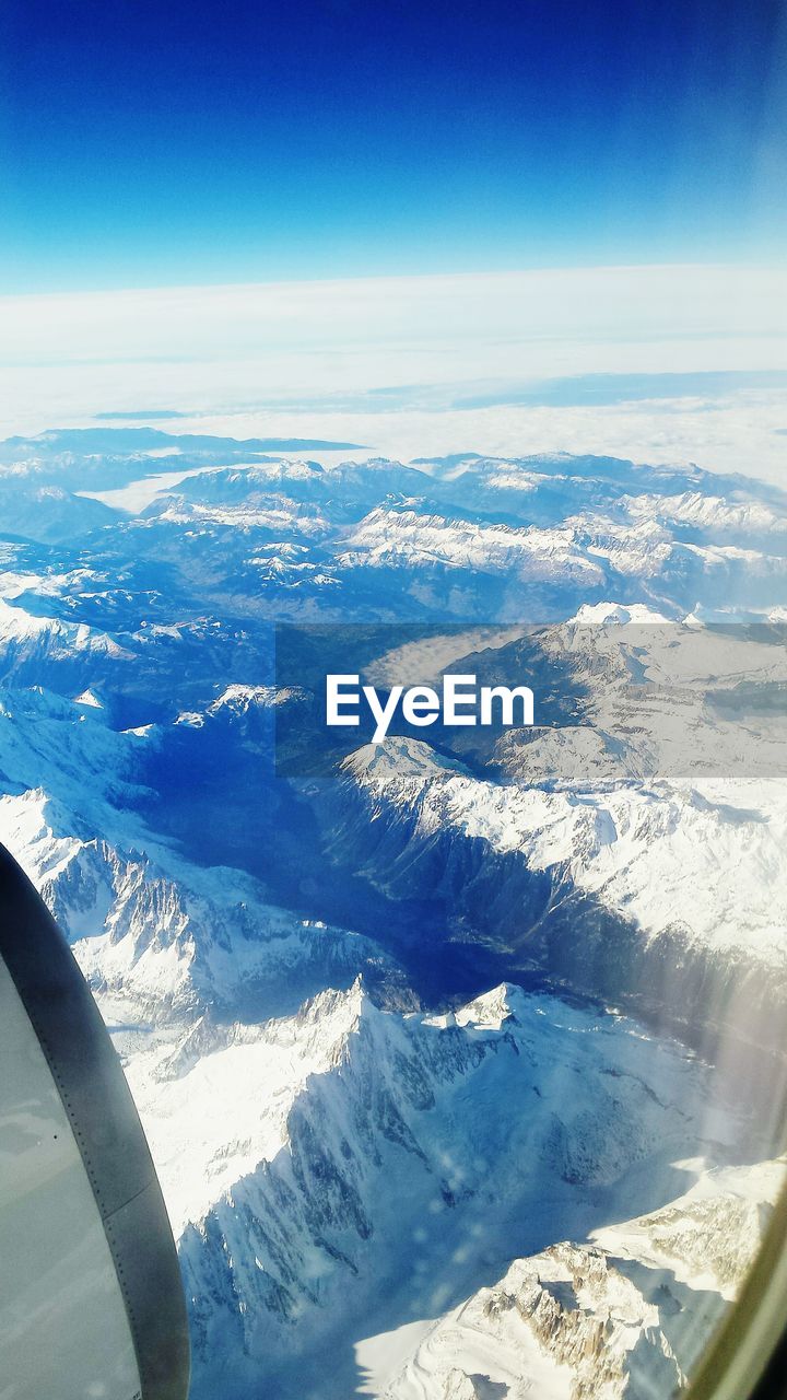 AERIAL VIEW OF LANDSCAPE AGAINST SKY