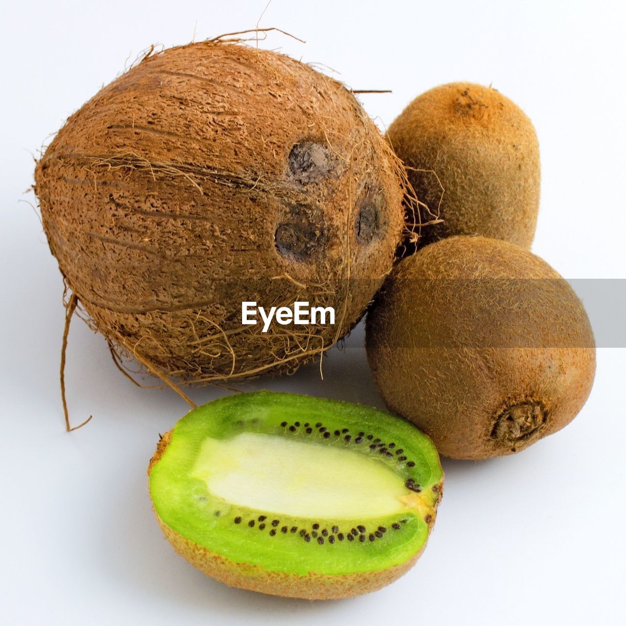 Coconut and kiwi