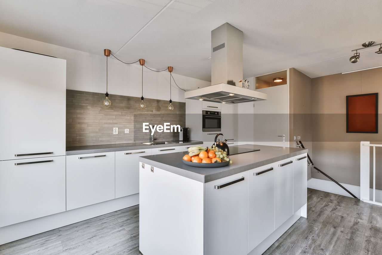 Interior of kitchen at home