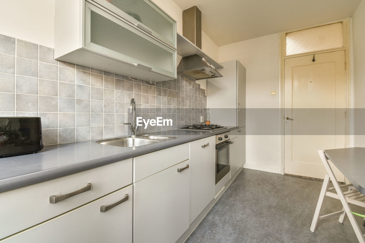 interior of kitchen at home