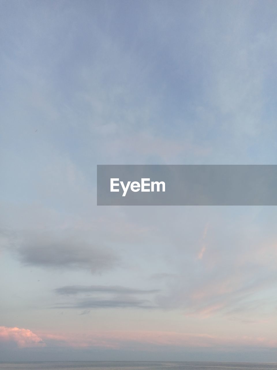 LOW ANGLE VIEW OF SKY OVER SEA
