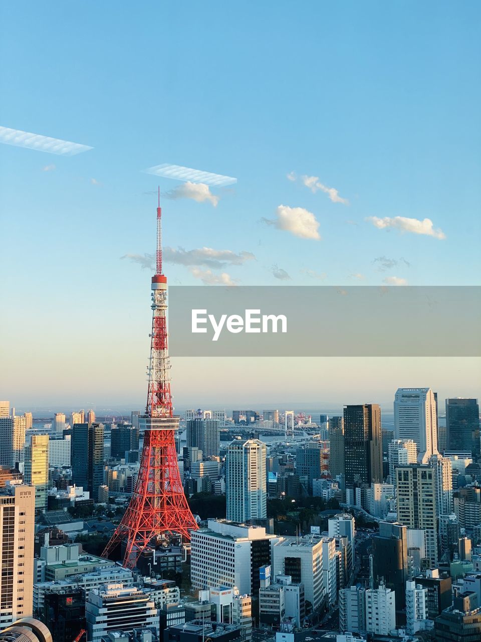 Tokyo tower from izumi garden tower