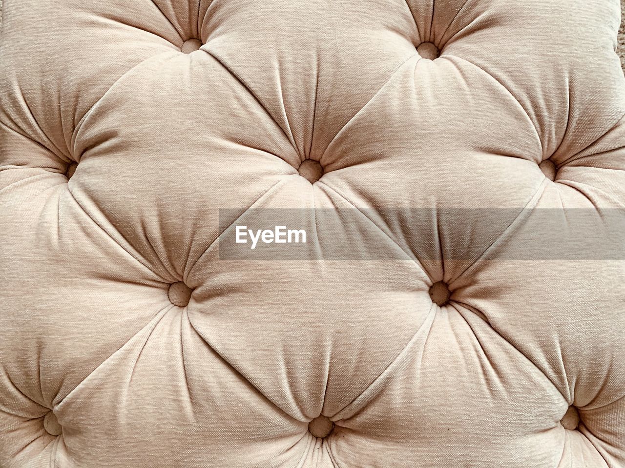 Full frame shot of upholstered sofa