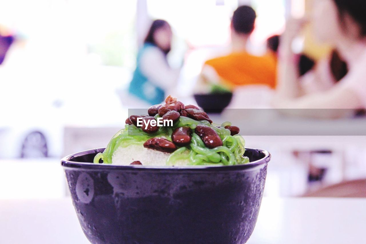 Close-up of salad in bowl