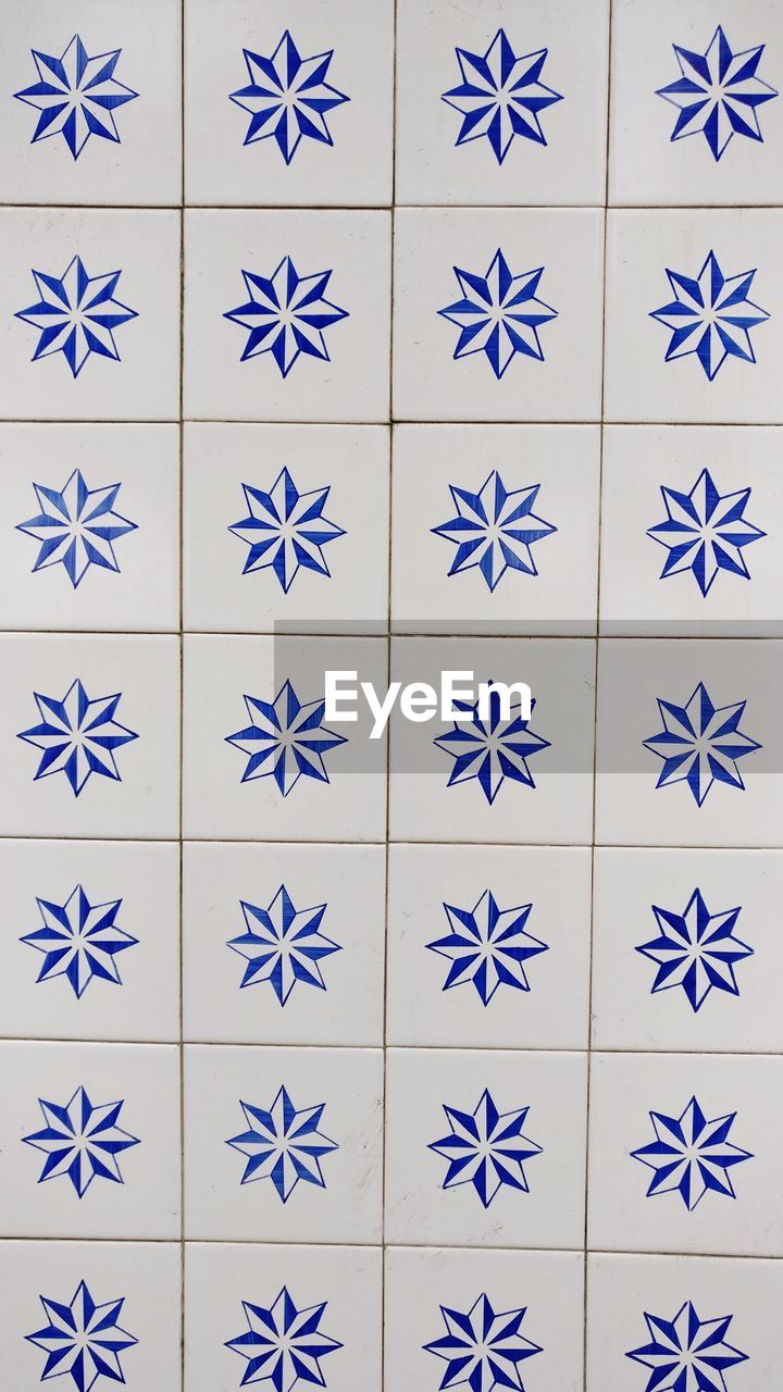 Full frame shot of tiled wall