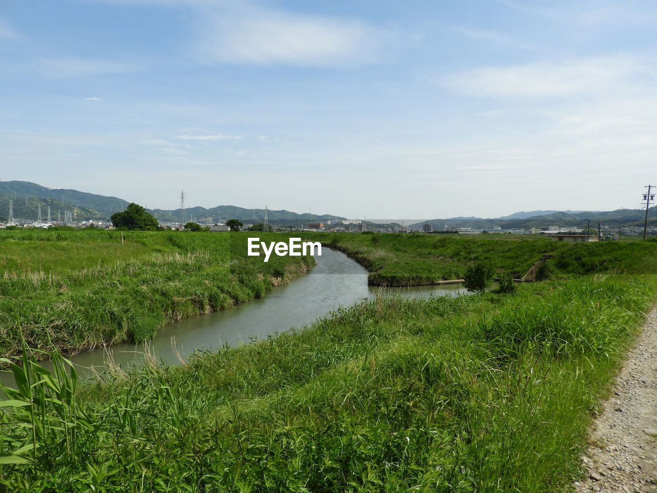 SCENIC VIEW OF AGRICULTURAL LANDSCAPE AGAINST SKY