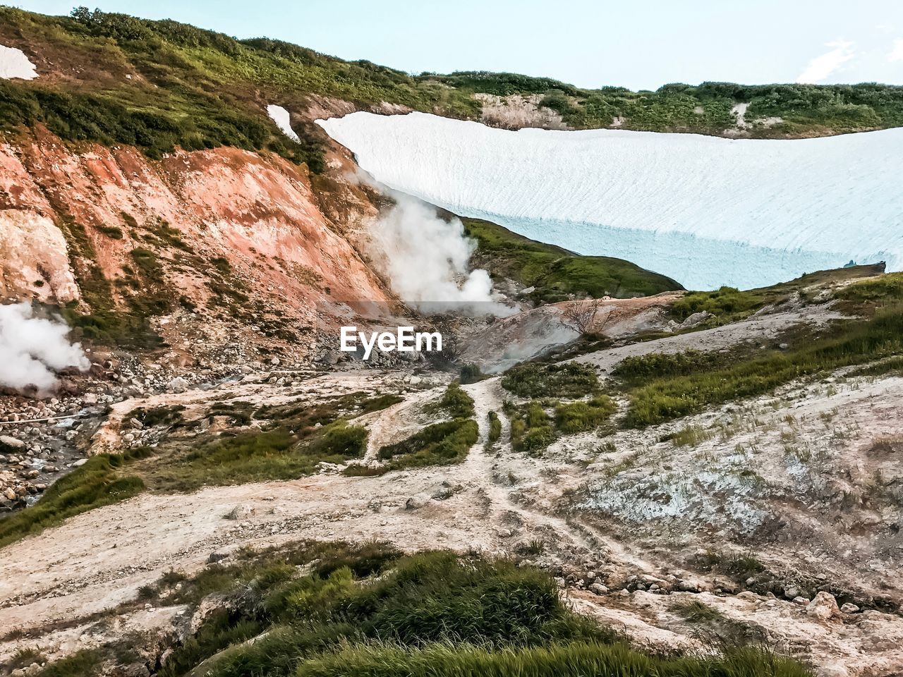 Kamchatka geyser valley