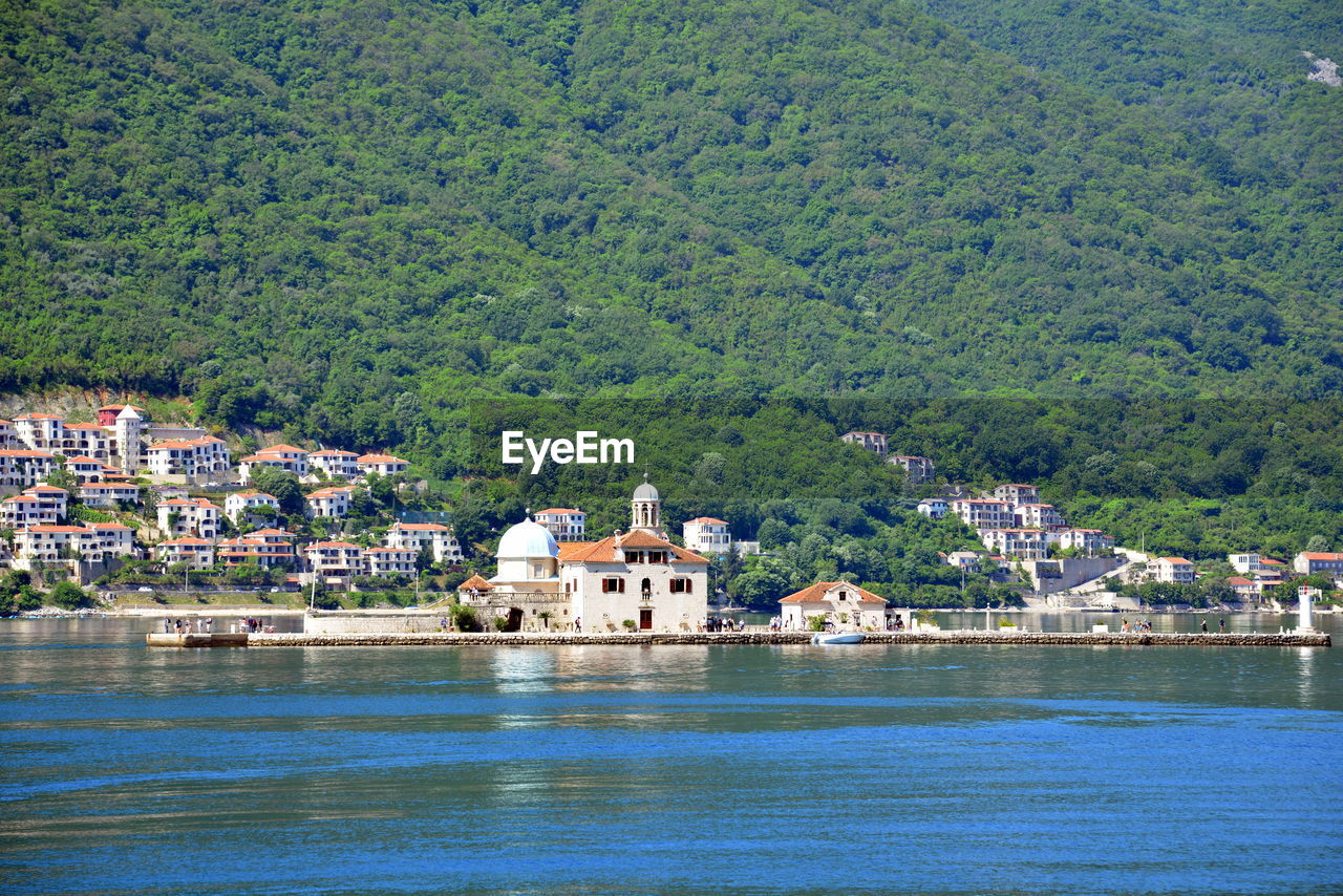 Kotor bay are a series of coves on the southern dalmatian coast of the adriatic sea in montenegro