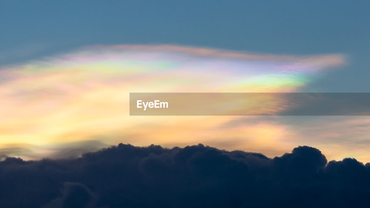 LOW ANGLE VIEW OF CLOUDS IN SKY DURING SUNSET