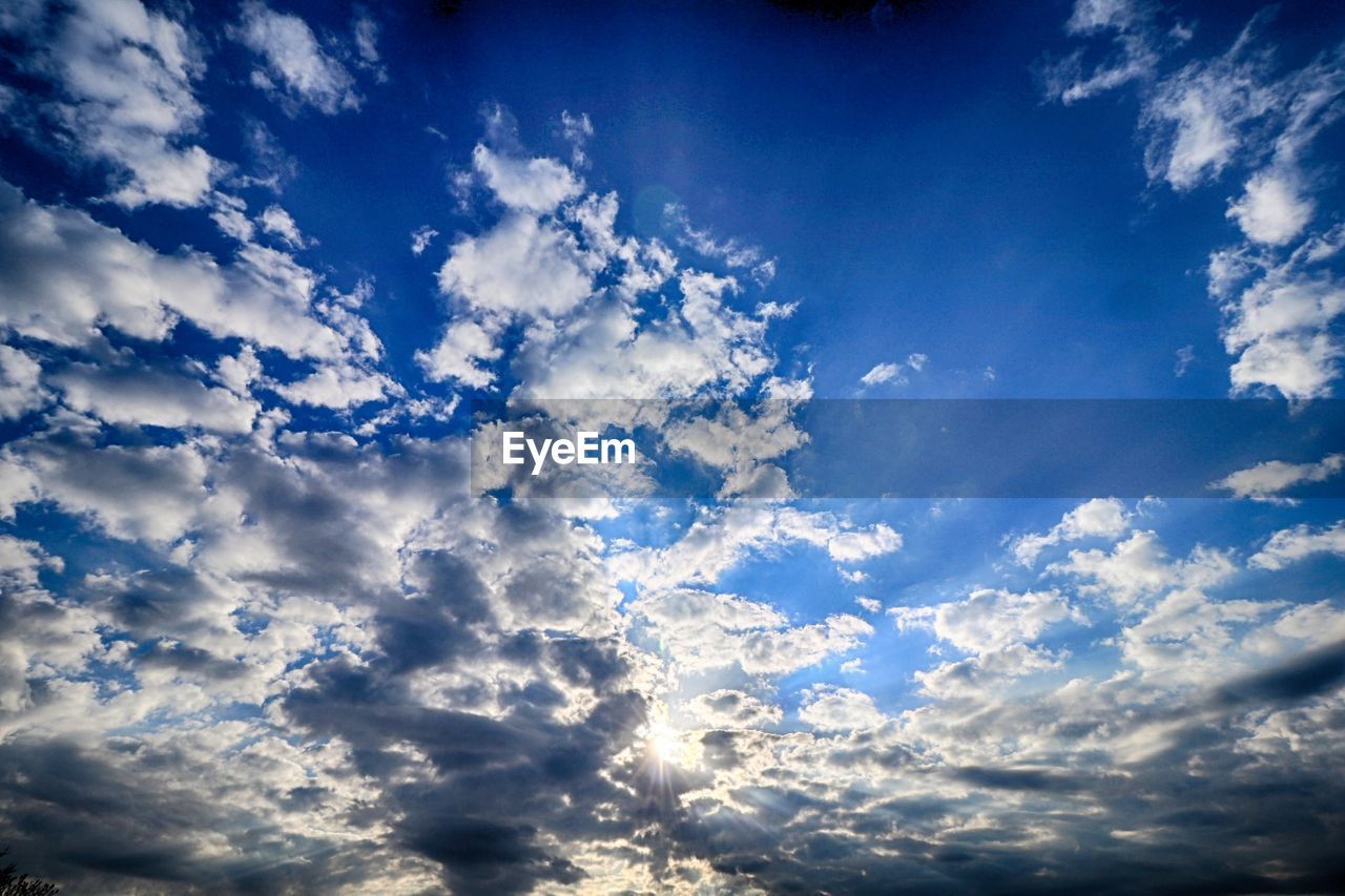 LOW ANGLE VIEW OF CLOUDY SKY