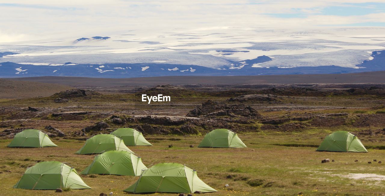 Scenic view of mountains