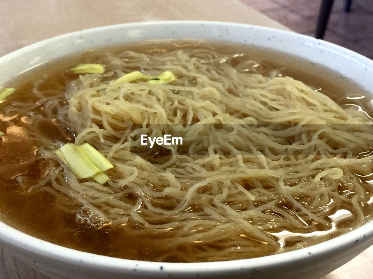 CLOSE-UP OF SOUP WITH SOUP