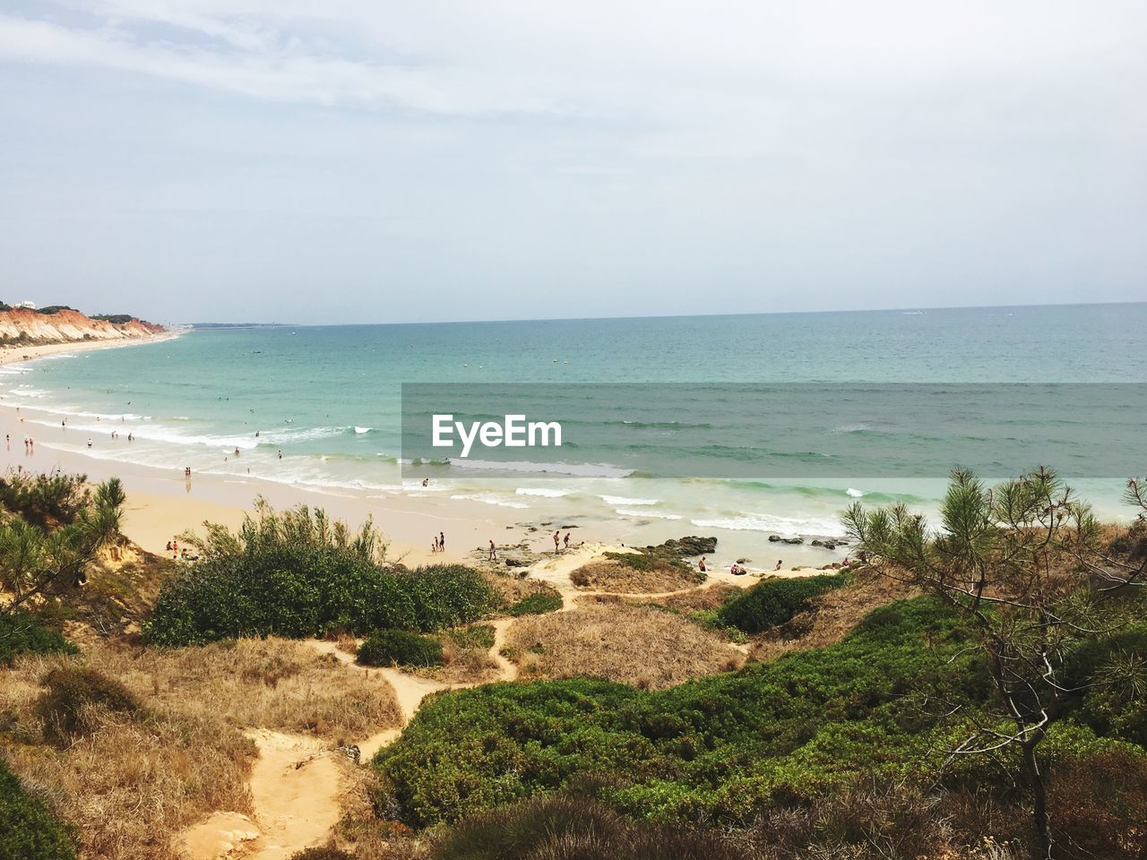 PANORAMIC VIEW OF SEA AGAINST SKY