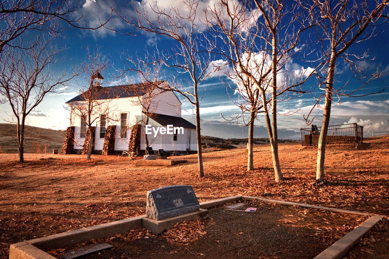 Church and cemetery