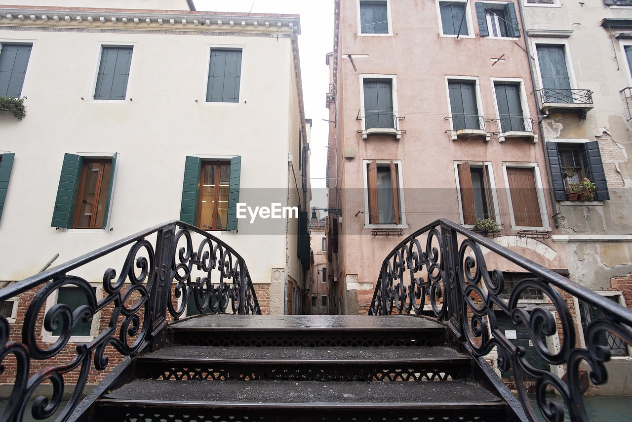 Low angle view of old building