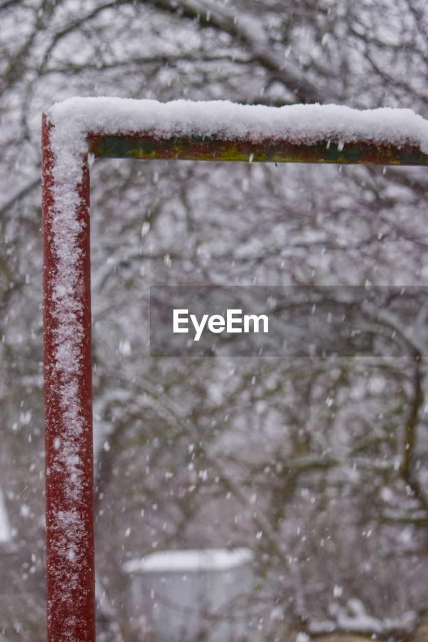 CLOSE-UP OF SNOW