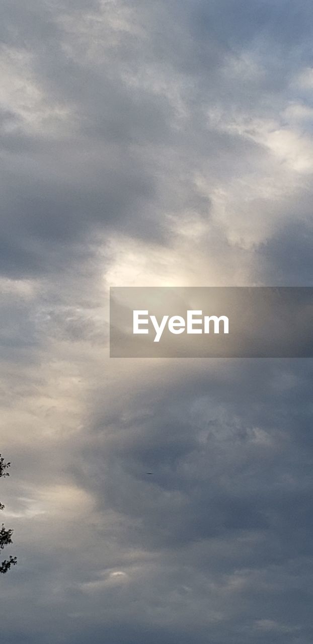 LOW ANGLE VIEW OF CLOUDY SKY