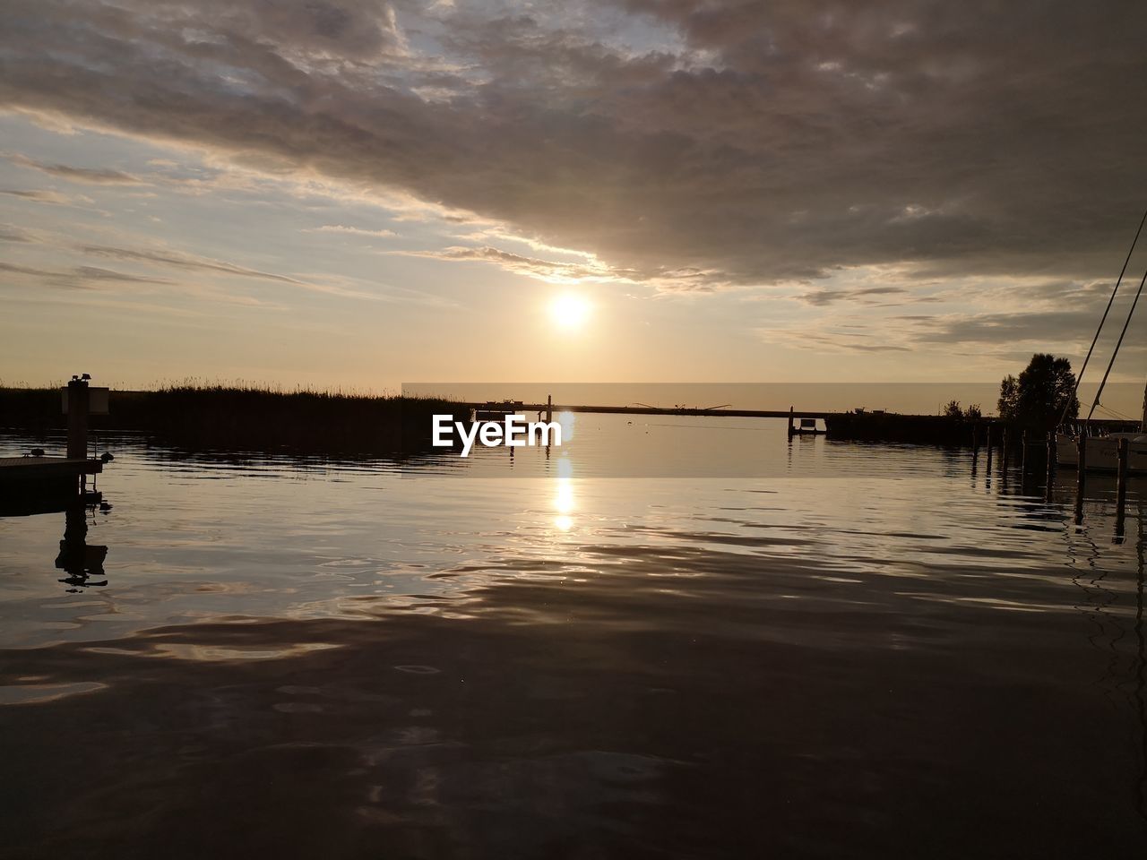 Sonnenuntergang ijsselmeer