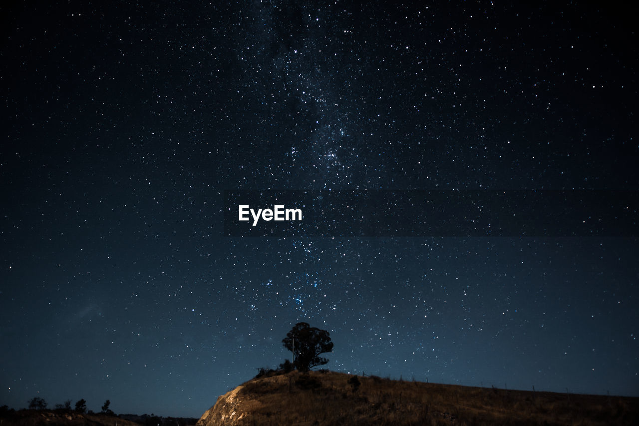 LOW ANGLE VIEW OF STARS IN SKY