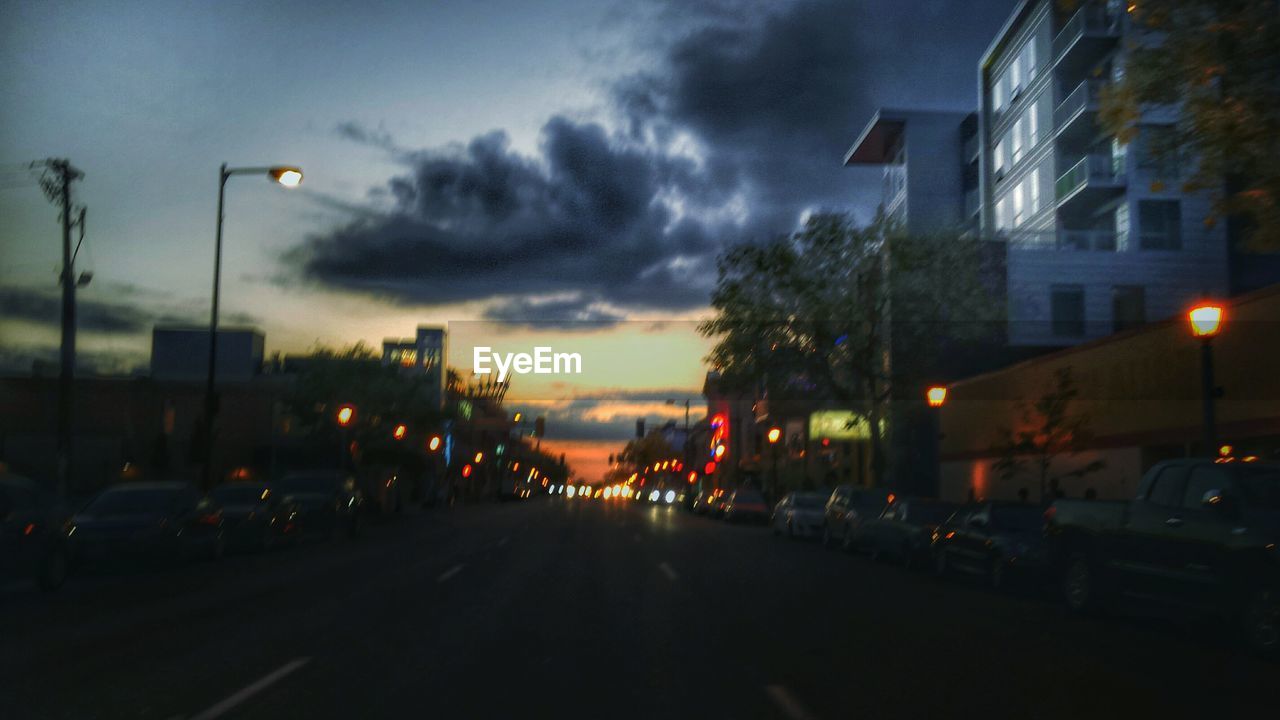 ROAD PASSING THROUGH CITY STREET