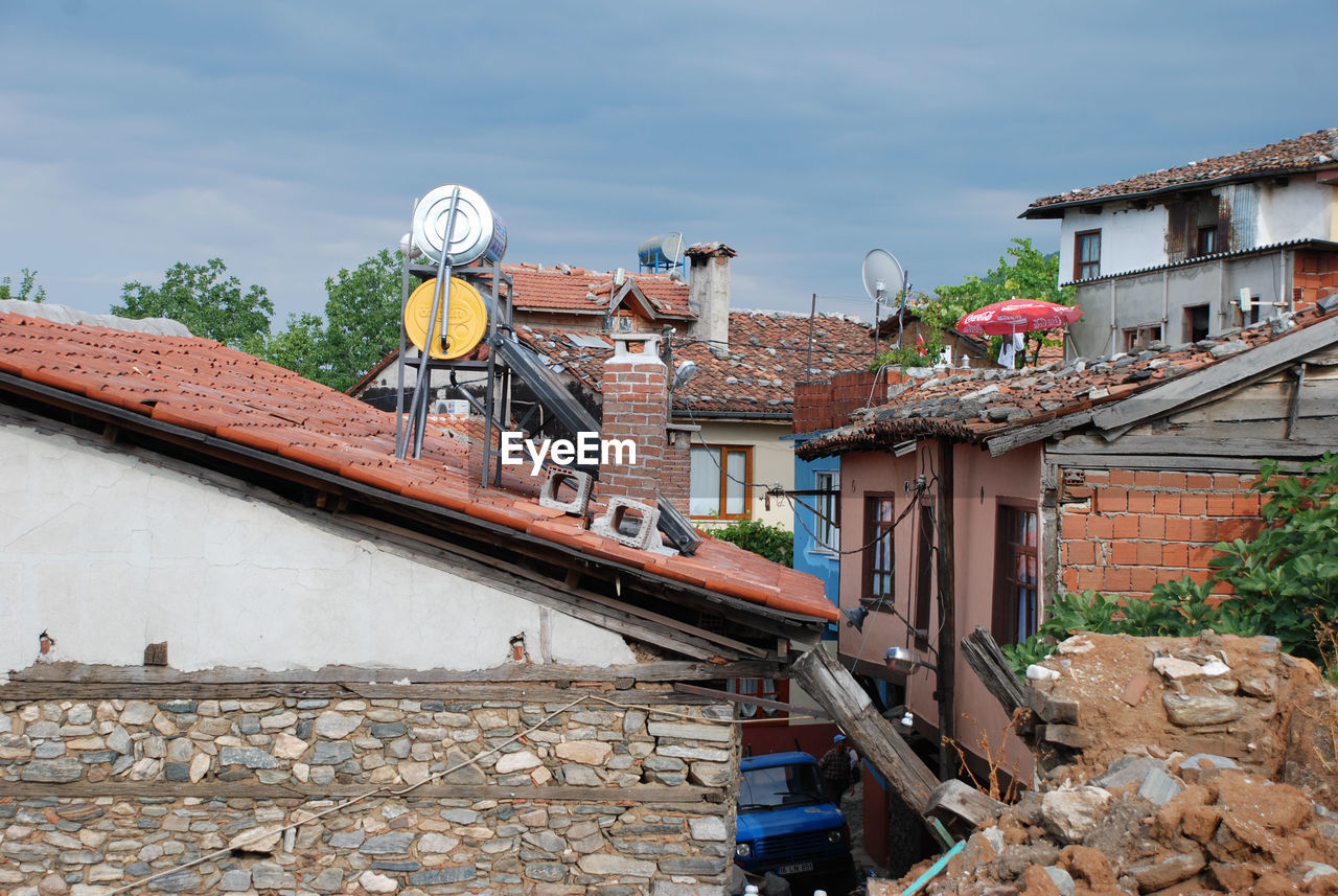 VIEW OF BUILT STRUCTURES AGAINST SKY