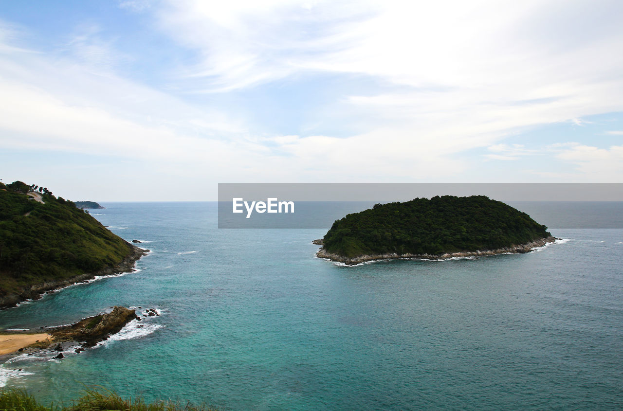 PANORAMIC VIEW OF SEA AGAINST SKY