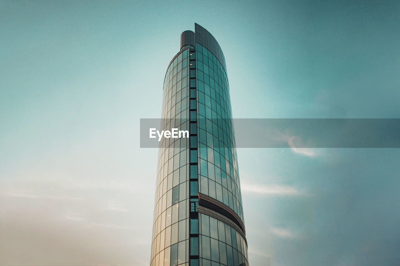 low angle view of built structure against sky