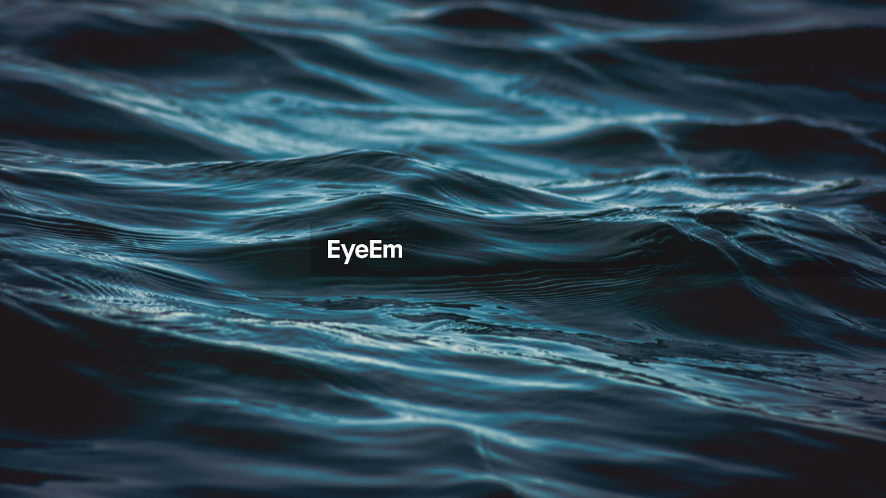 Full frame shot of rippled water