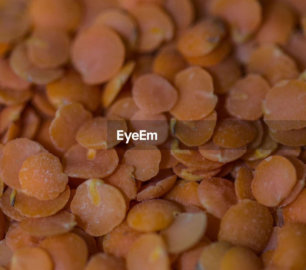 Full frame shot of red lentils