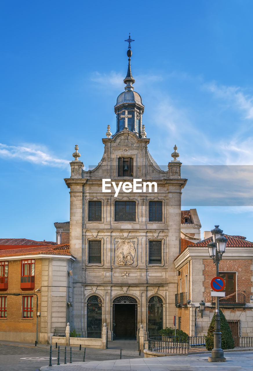 Church of the sacrament is a 17th-century, baroque-style, roman catholic church in madrid, spain