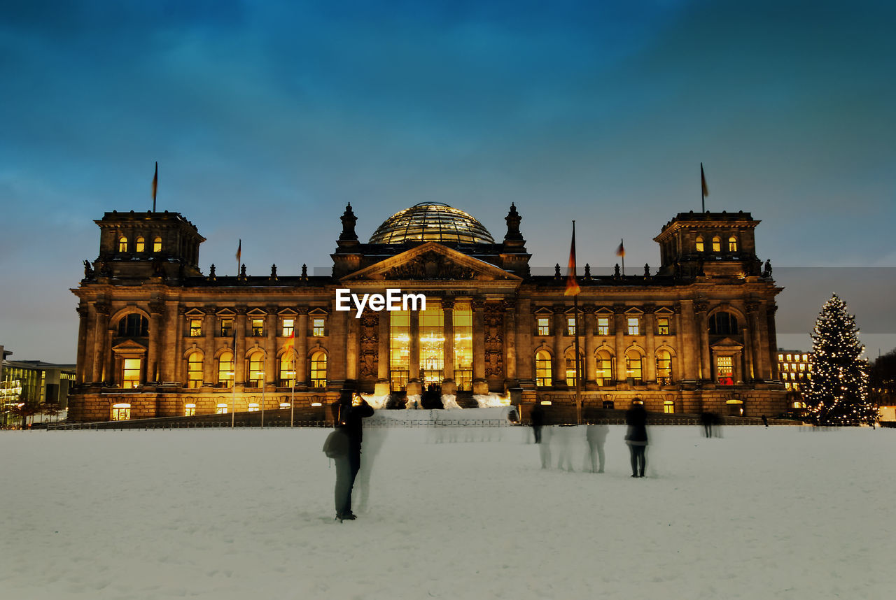 Reichstag st winter