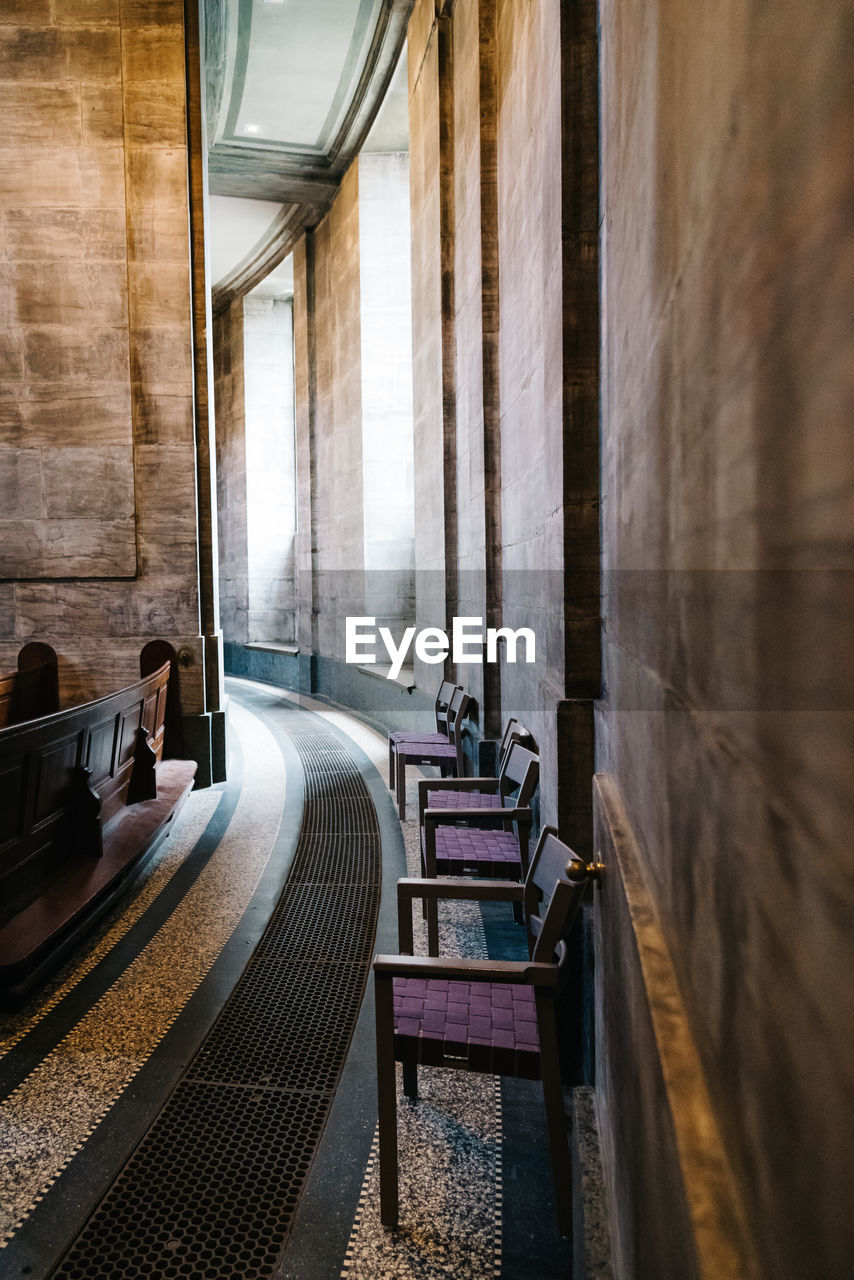 Interior of marble church in copenhagen