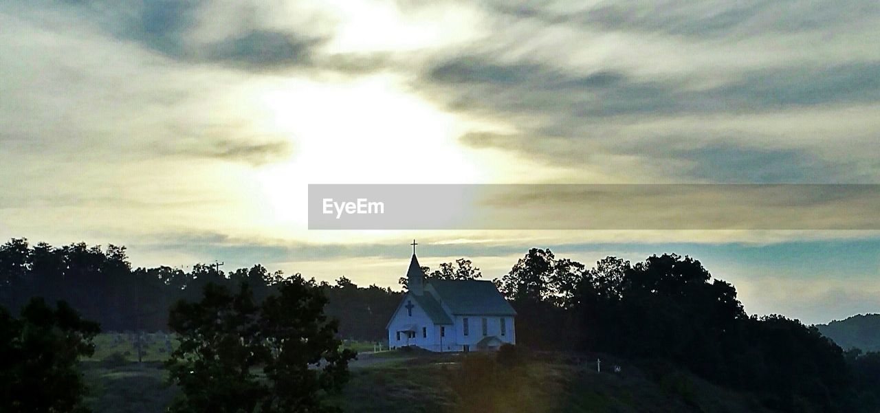 VIEW OF CLOUDY SKY OVER BUILDINGS