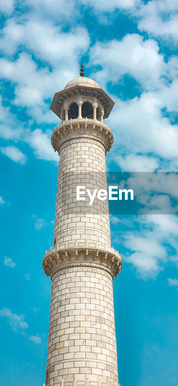 low angle view of lighthouse