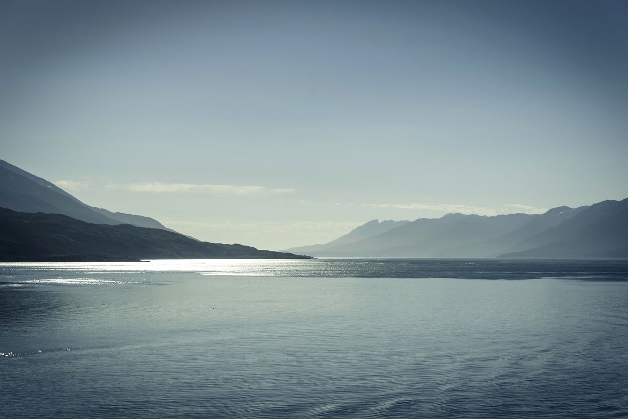 PANORAMIC VIEW OF SEA AGAINST SKY