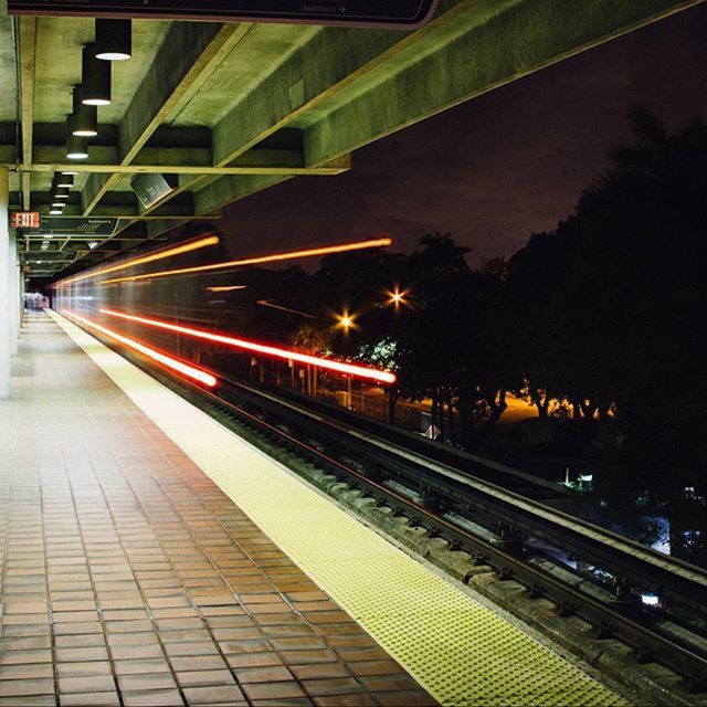 RAILROAD TRACKS IN CITY