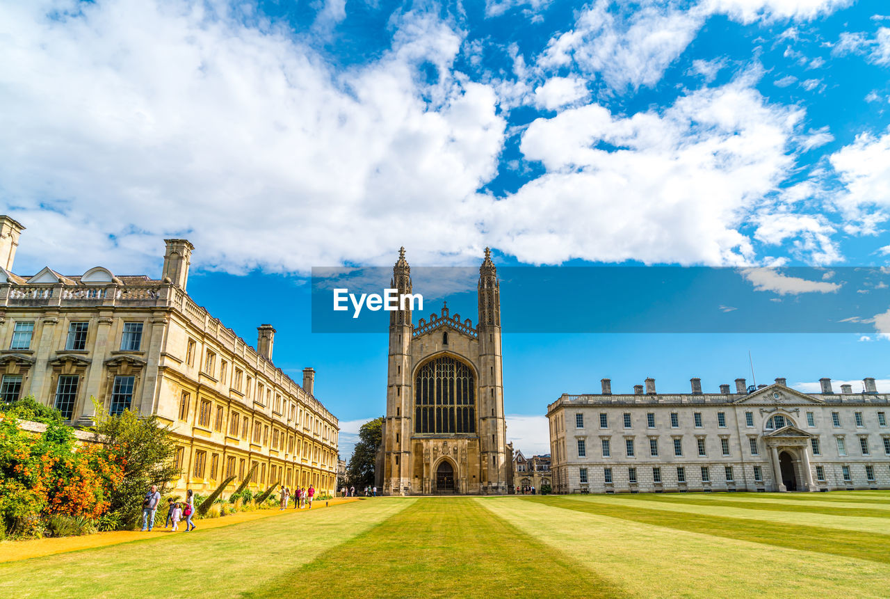 BUILDINGS AGAINST SKY