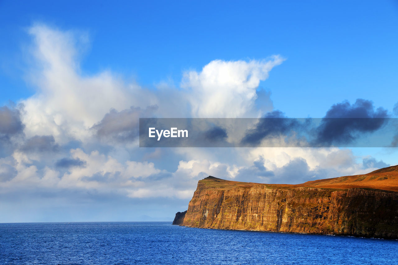 Panoramic view of sea against sky