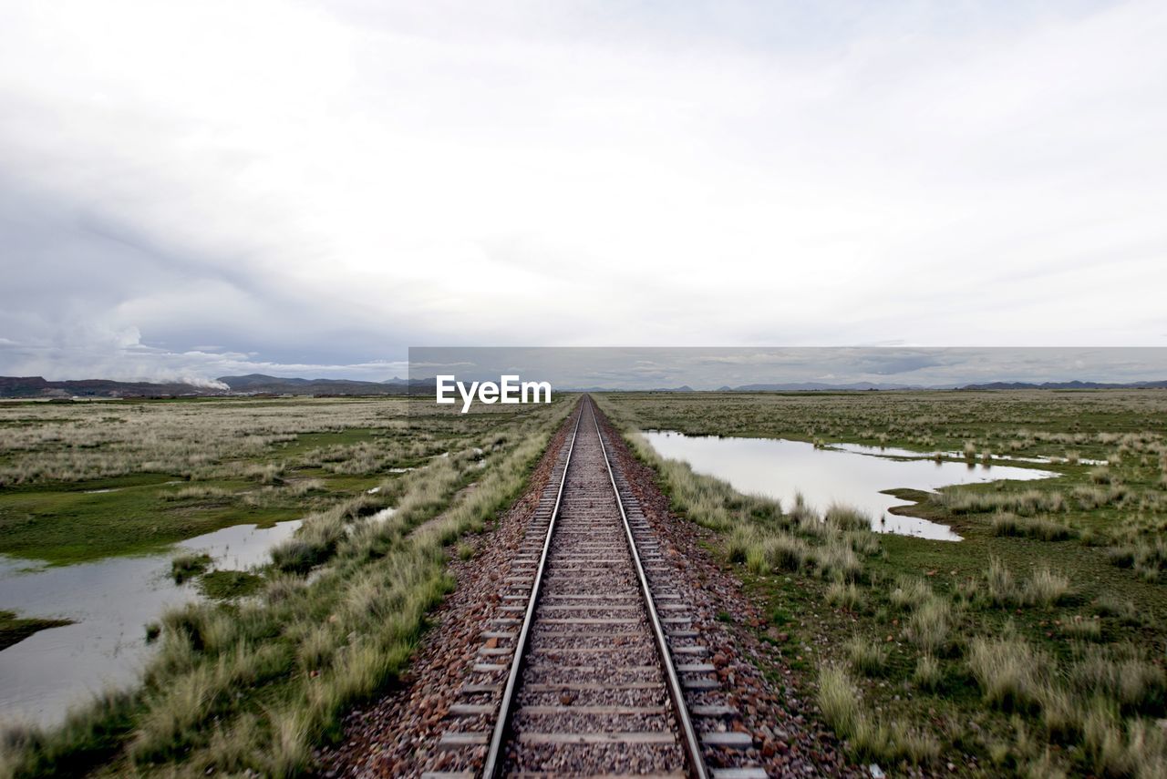 Riding the train toward puno