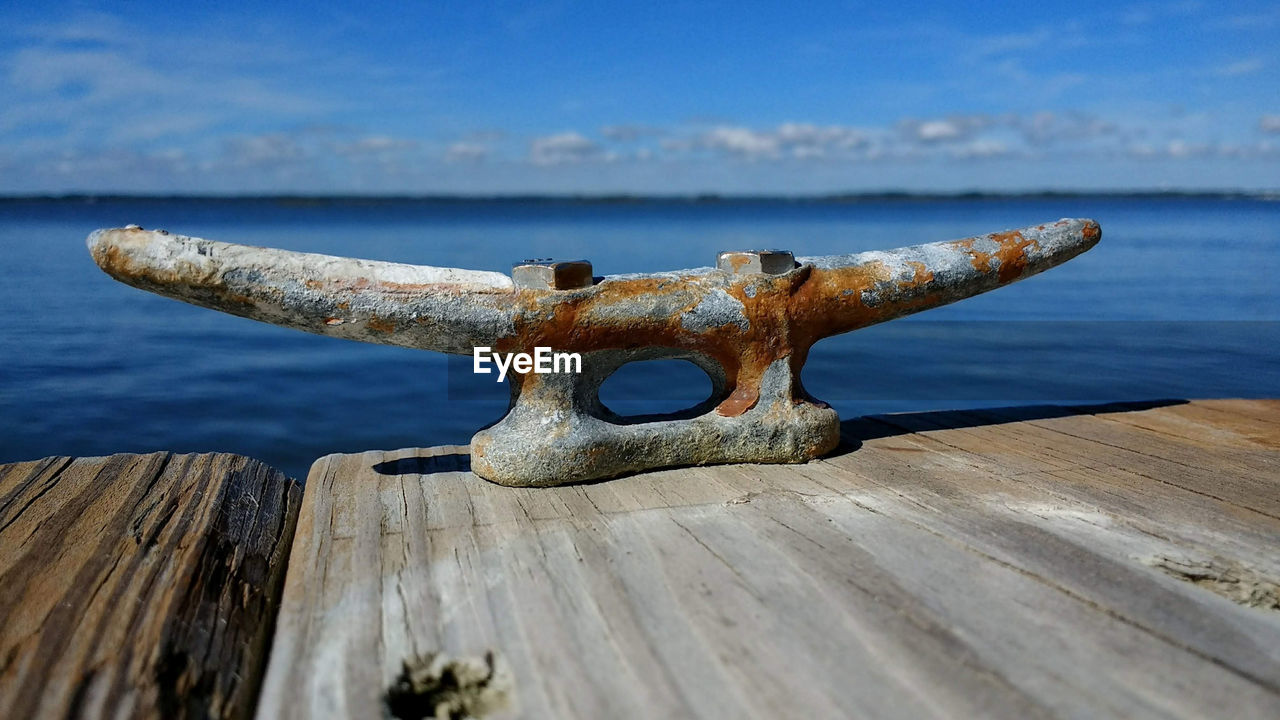 wood, water, sea, nature, no people, day, sky, metal, rusty, outdoors, land, weapon, beach, old, close-up, sunlight