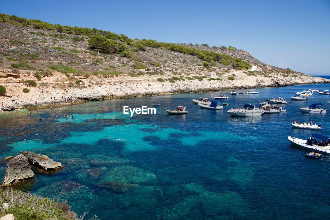 Levanzo island beach